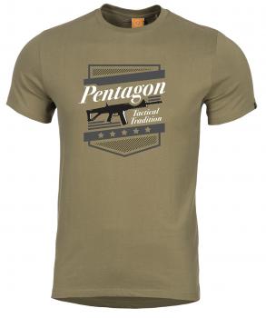 PENTAGON - T-SHIRT AGERON - ACR - Farbe: COYOTE